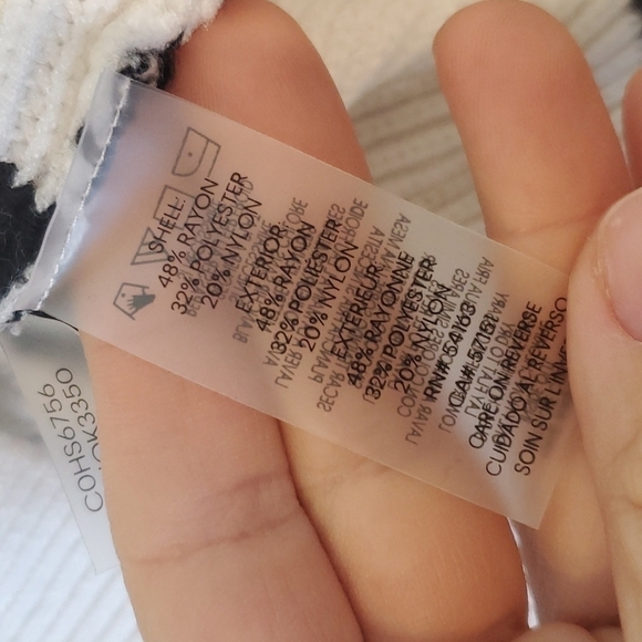 NWT Calvin Klein striped sweater - Picture 6 of 8